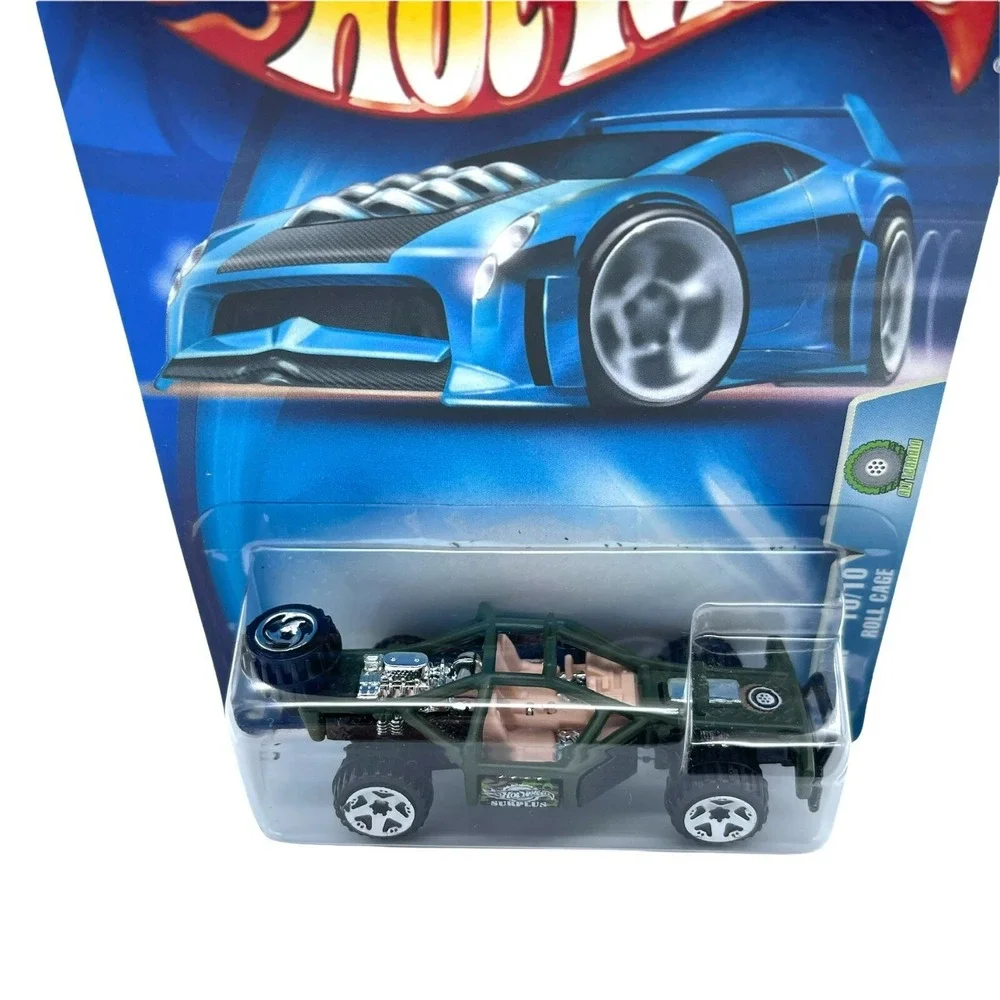Hot Wheels ALT Terrain Roll Cage 4x4 Car Green Diecast 1/64 Scale 2003 #191